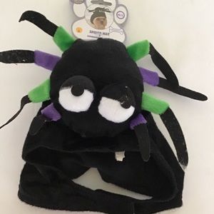 RUBIES PET SHOP HALLOWEEN DOG CAT COSTUME SPIDER HAT NWT
